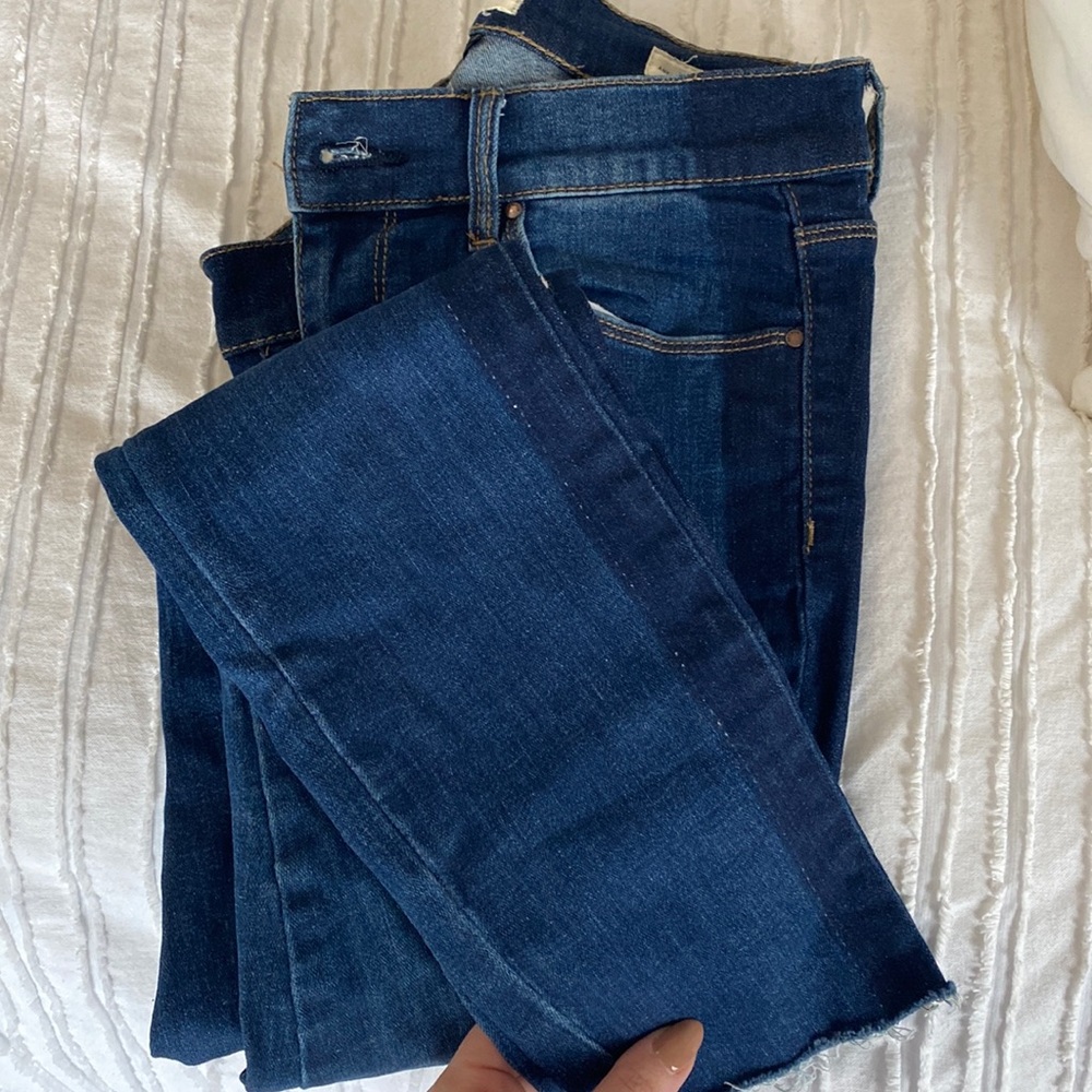 Pacsun subtle two tone denim ankle jegging